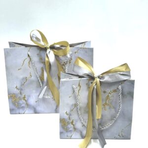 Пакет подарочный Мрамор 20*25*12см арт.tr612