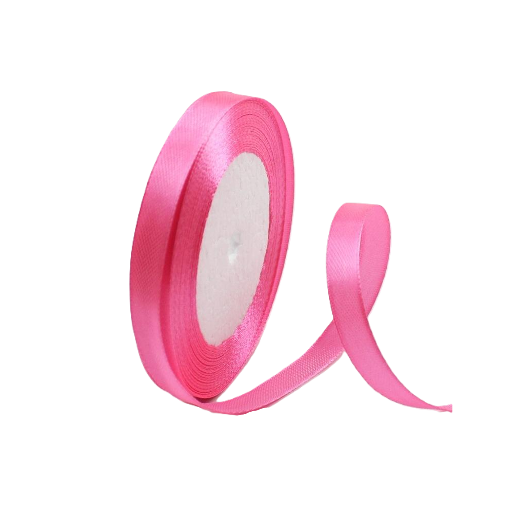 Лента атлас 1см бобина 20ярдов арт.tr812 розовая Лента атлас 1см бобина 20ярдов арт.tr812 розовая
