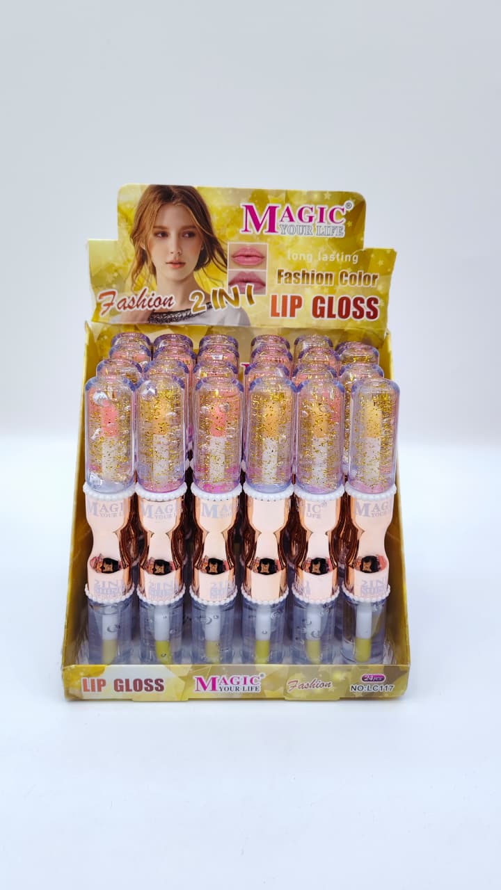 Блеск для губ 2в1 Magic арт.lc117 500тг Блеск для губ 2в1 Magic арт.lc117 500тг