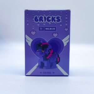 Конструктор Bricks арт.m-05 Пони фиолетовый