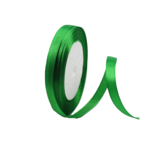 Лента атлас 1см бобина 20ярдов арт.tr840 зеленая