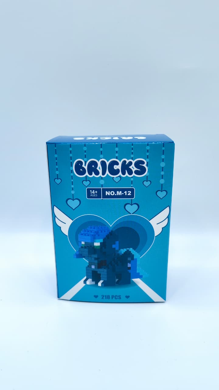 Конструктор Bricks арт.m-12 Пони синий Конструктор Bricks арт.m-12 Пони синий