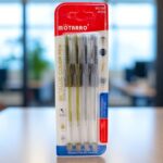 Набор ручек Motarro золото+серебро уп 4шт арт.mc158