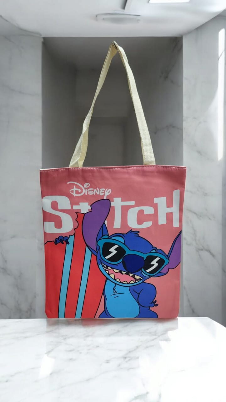 Шопер Стич арт.tr1505 розовый Шопер Стич арт.tr1505 розовый