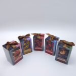 Арома свеча с бантиком арт.6654-26 квадратная 1000тг