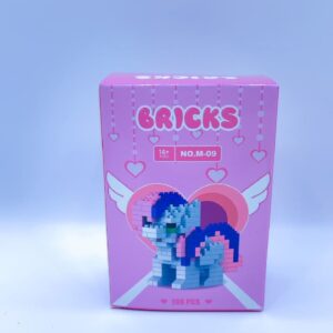 Конструктор Bricks арт.m-09 Пони розовый
