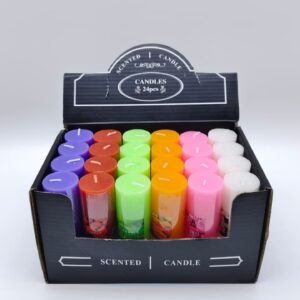 Арома свеча 3*10см арт.yz310 ассорти 600тг