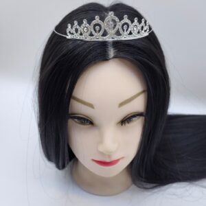 Диадема со стразами арт.tr2897 серебро 1000тг