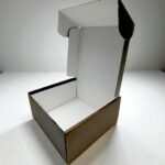 Коробка складная 100% Мужчина 20*20*10см арт.ks364 черная