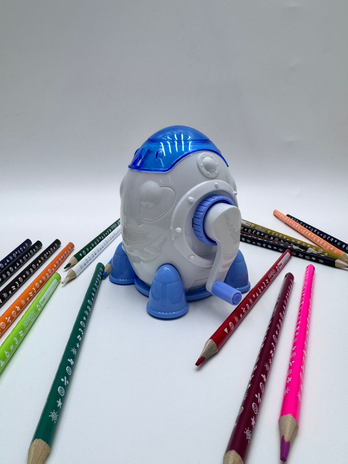 Точилка механическая Ракета голубая арт.tr1679 Точилка механическая Ракета голубая арт.tr1679