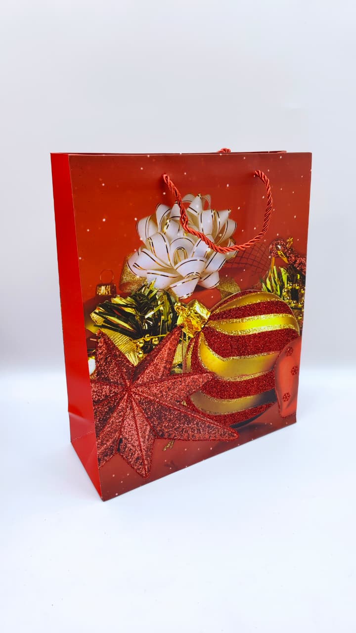 Пакет подарочный новогодний 26*32 арт.sd6025m красный 400тг Пакет подарочный новогодний 26*32 арт.sd6025m красный 400тг